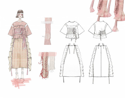 舊金山藝術(shù)大學(xué)服裝設(shè)計(jì)MFA作品集 創(chuàng)意、工藝與概念的先鋒表達(dá)